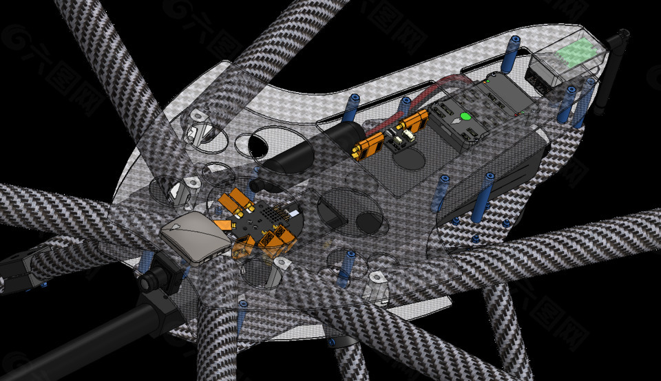 武装hexacopter更新