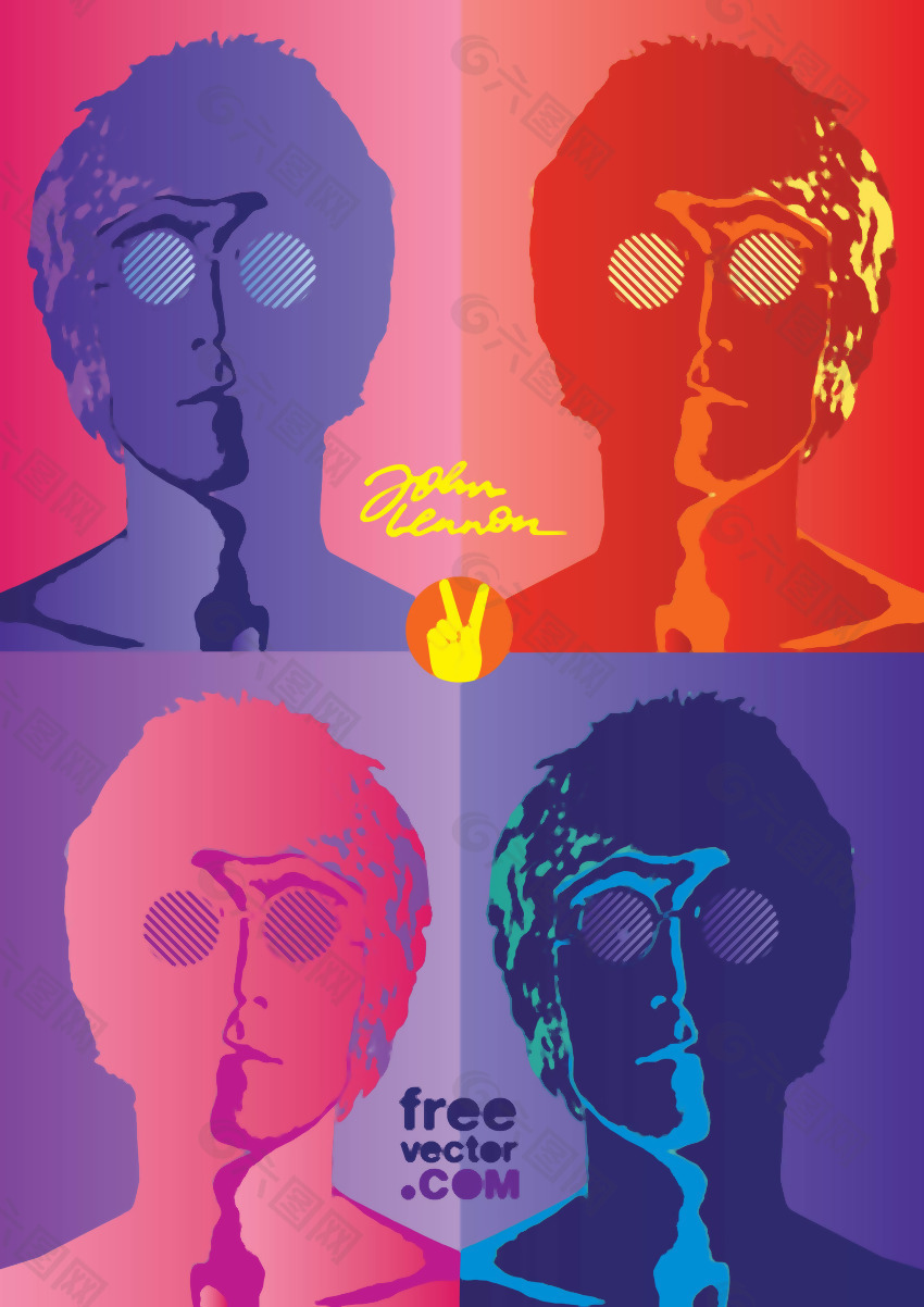 约翰列侬海报