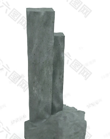 3D石头模型
