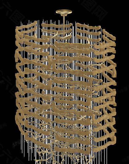3D吊灯模型
