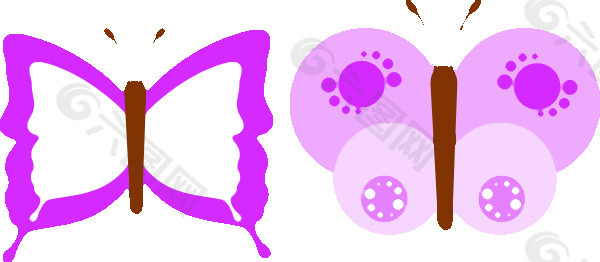 buttefly剪贴画