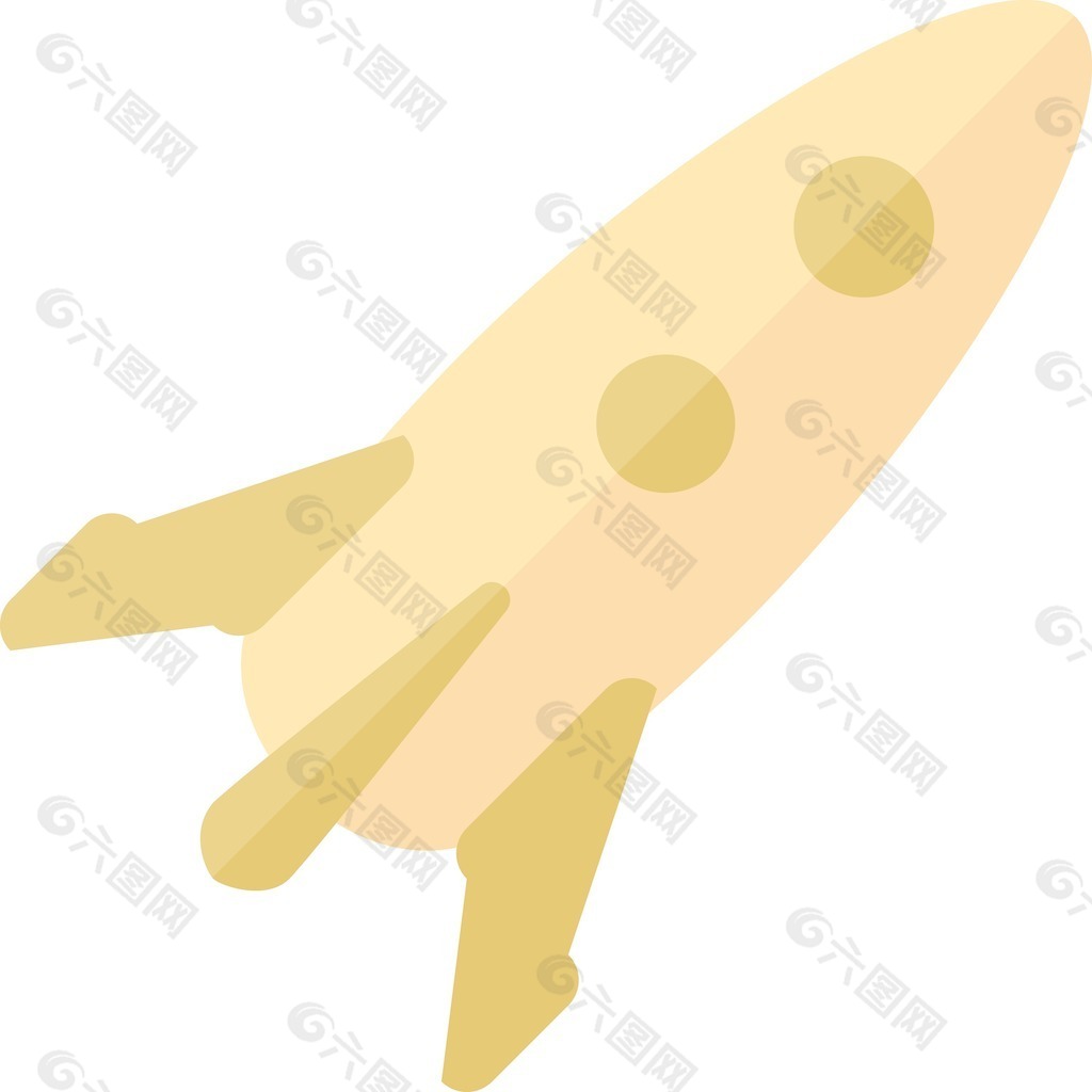 时髦的火箭图标