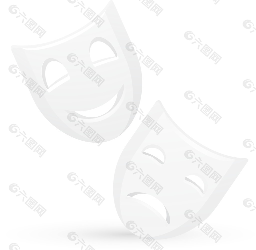 希腊戏剧面具Lite的娱乐图标