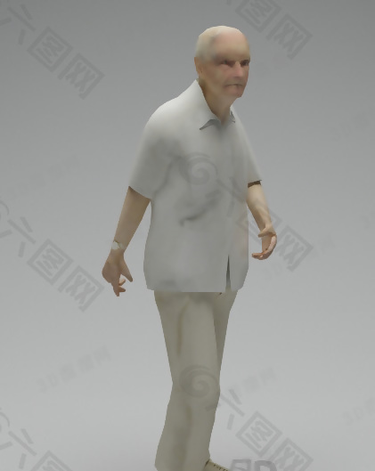 3D男人模型