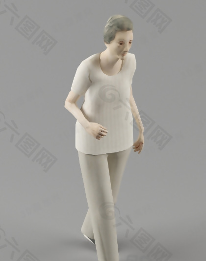 3D女人模型