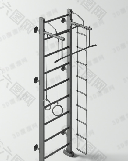 3D健身器材模型