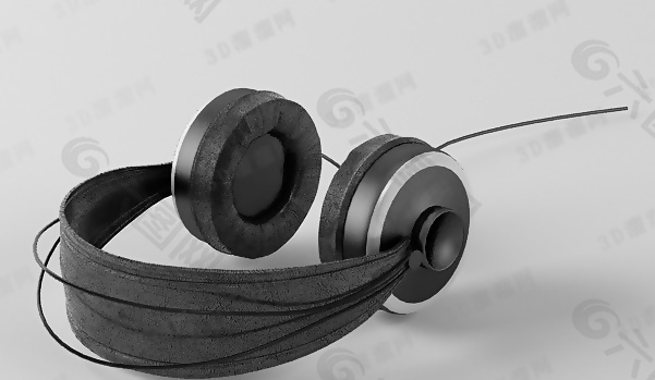 3D耳机模型