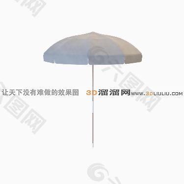 3D遮阳伞模型