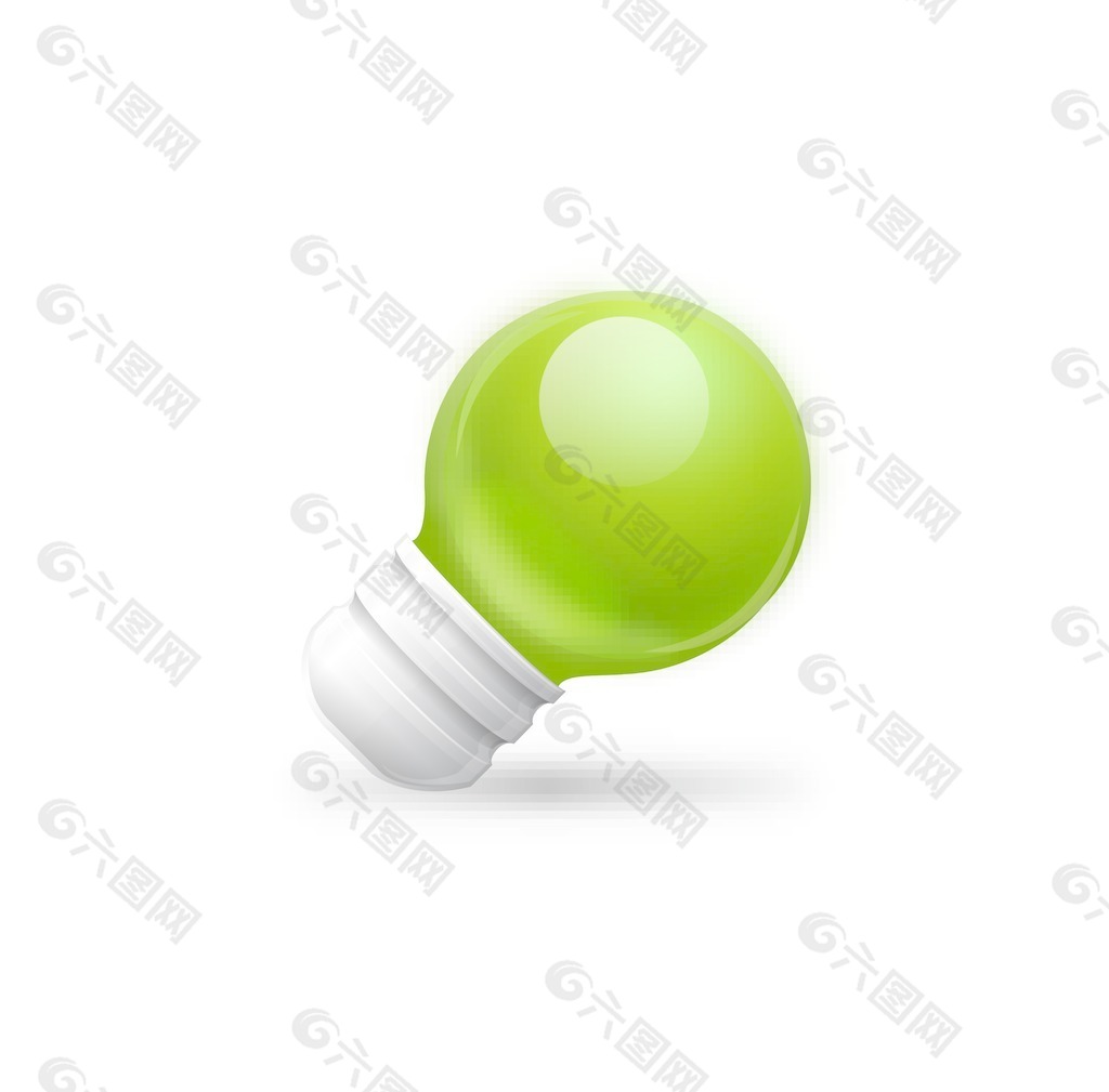 绿色的灯泡Lite加图标