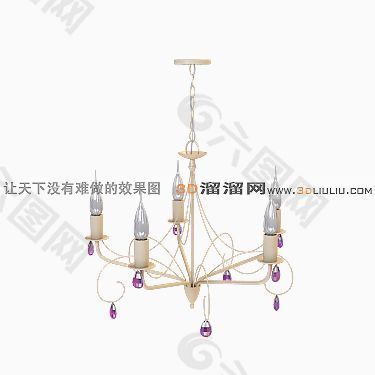 3D吊灯模型