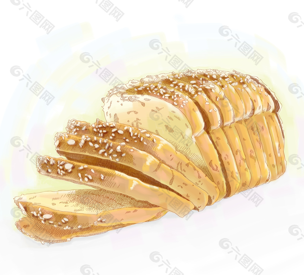 向量块面包