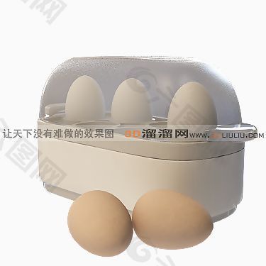 3D蒸蛋器模型