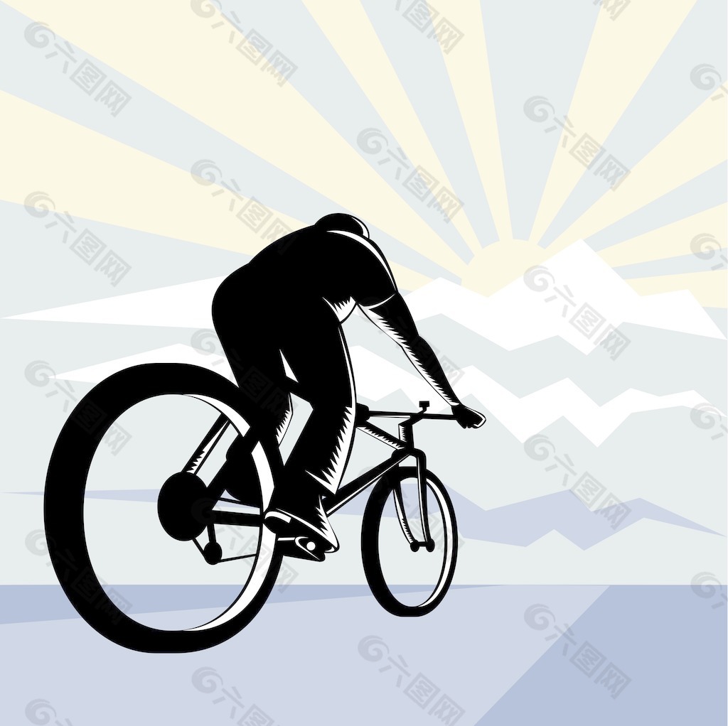自行车与山骑自行车