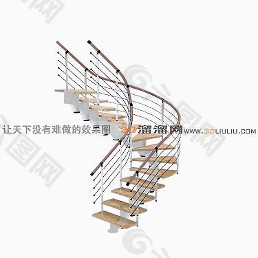 3D楼梯模型