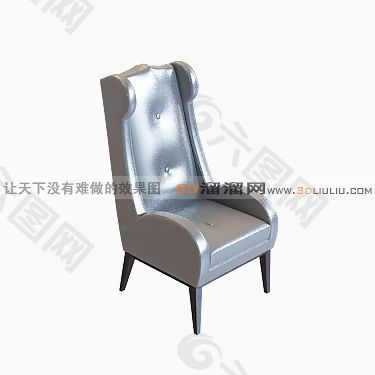 3D豪华扶手椅模型