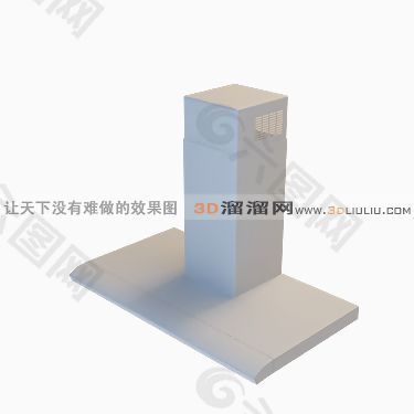 3D抽油烟机模型