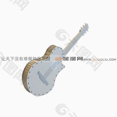 3D吉他模型