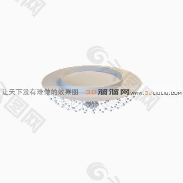 3D吸顶灯模型