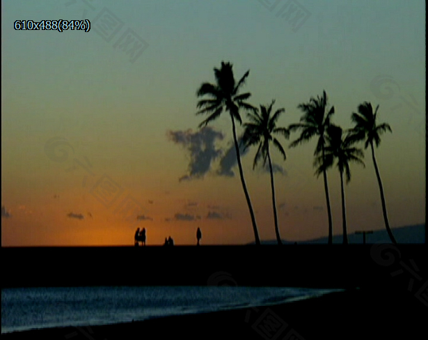 夕阳美景