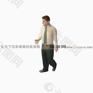 3D男人模型