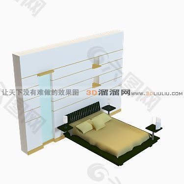 3D床模型