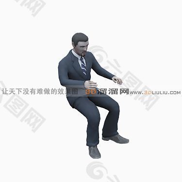 3D男人模型