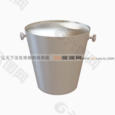 3D桶模型