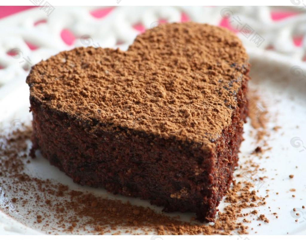 情人节巧克力蛋糕