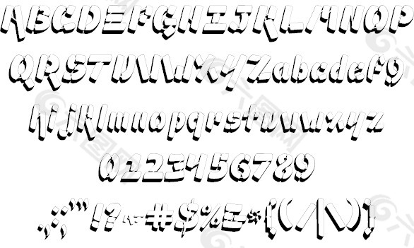 AMPad 3D2字体