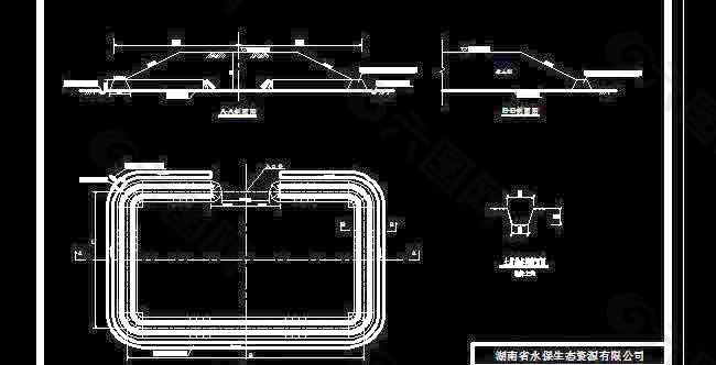 表土堆置区临时防护措施设计图