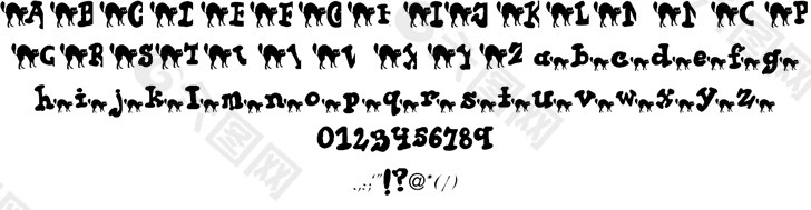 AEZ黑猫字体