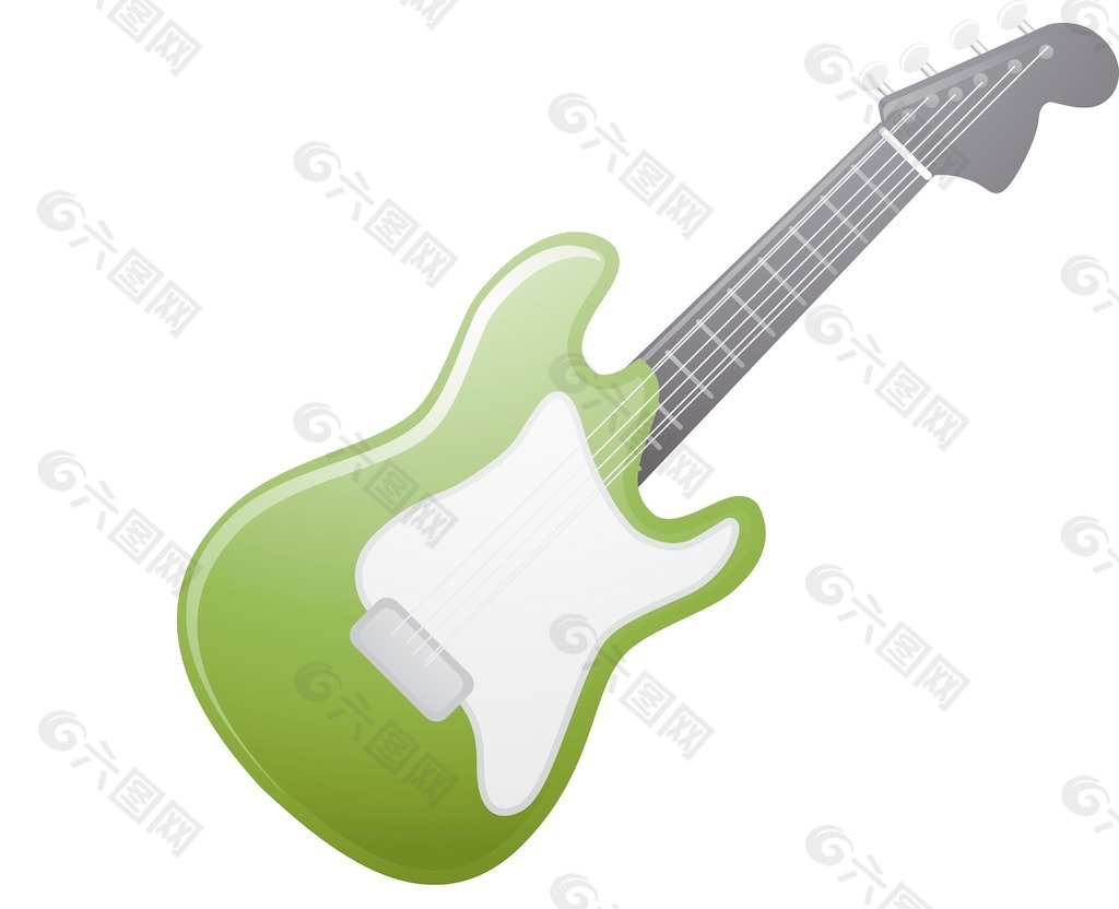 绿电吉他