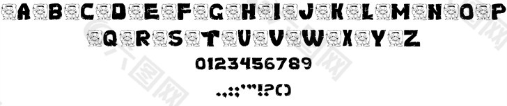 AEZ怪物的字体