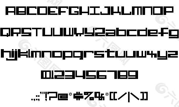 alphastep字体