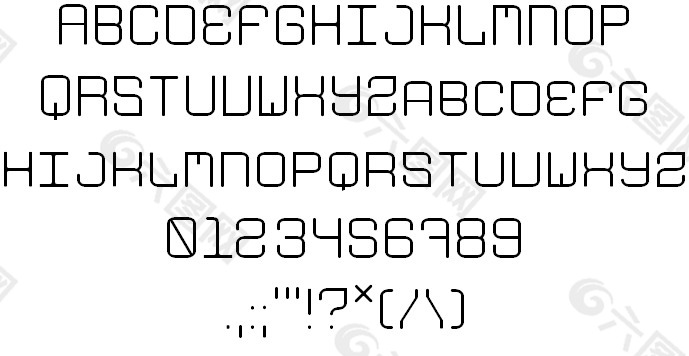 antihand字体