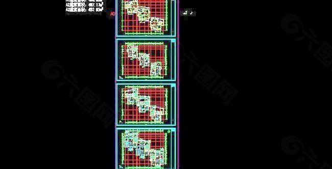 坡屋顶豪华别墅设计图 37x29