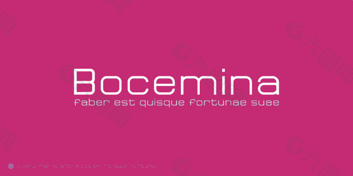 bocemina字体