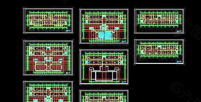 中学教学楼建筑施工图