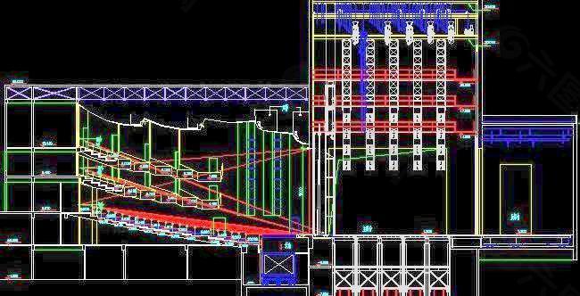 大剧场剖面设计图