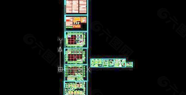 二层食堂建筑施工全套图
