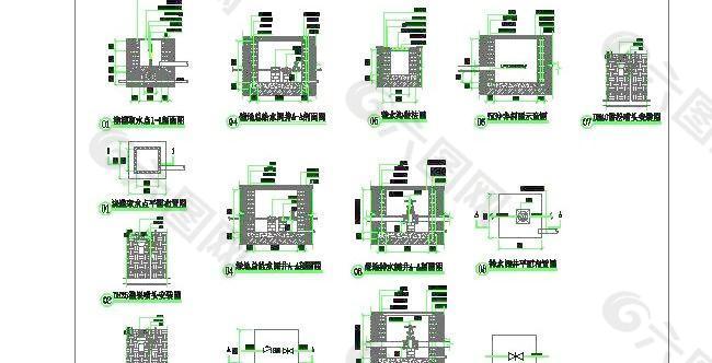 给排水节点安装大样通用图