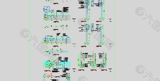 全套铁艺围墙施工图