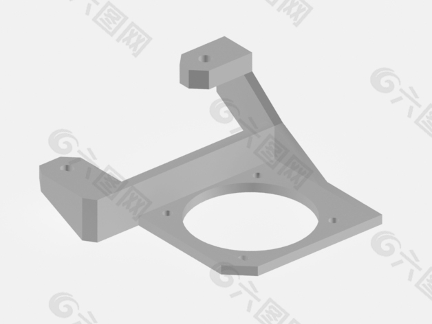 对于Prusa I3 40毫米风扇结构