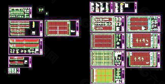 厂房工程军品车间框架结构施工图