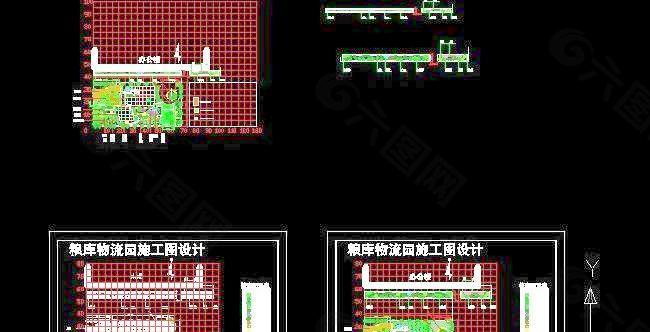 粮库物流园绿化方案设计