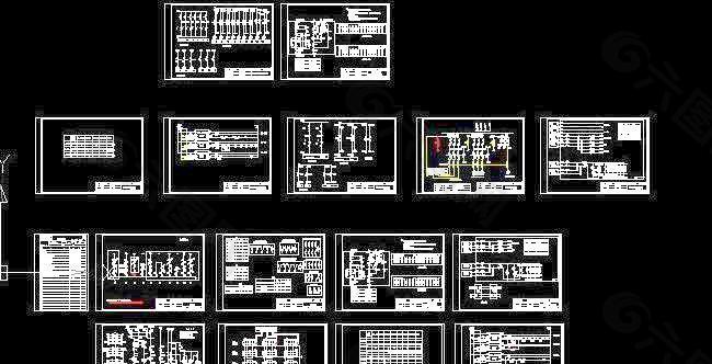 110kV苟堂变电站新建电气二次接线设计施工图