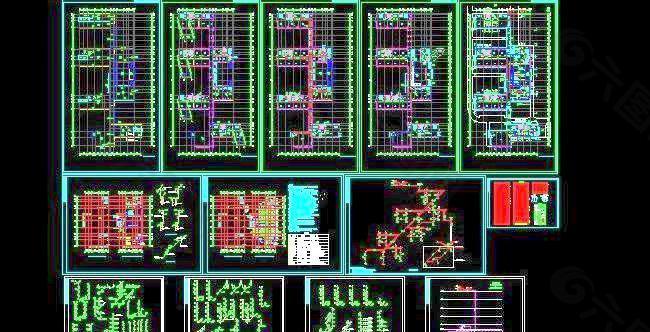 教学综合楼给排水及消防设计施工图