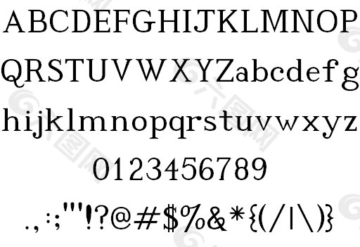 code2001字体