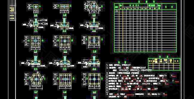全套钢筋混凝土结构桩基标准图集