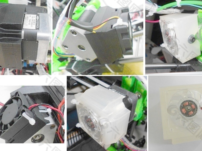 风道设置NEMA17冷却器